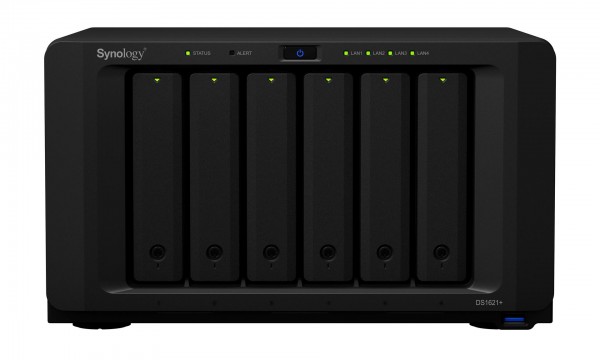 Synology DS1621+(32G) 6-Bay 4TB Bundle mit 4x 1TB Red WD10EFRX
