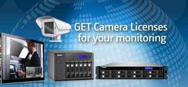 Qnap Kameralizenz für Surveillance Station Pro 3 Kameras