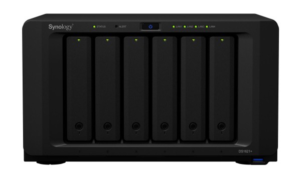 Synology DS1621+(16G) 6-Bay 18TB Bundle mit 3x 6TB Red Plus WD60EFZX