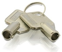 2 Stück Qnap Ersatzschlüssel für HDD Tray KEY-HDDTRAY-01