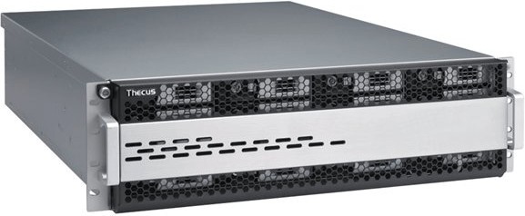 Thecus W16000 16-Bay 16TB Bundle mit 8x 2TB Red Pro WD2002FFSX