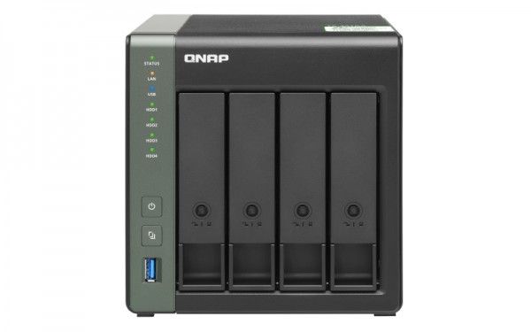 QNAP TS-431KX-4G QNAP RAM 4-Bay 8TB Bundle mit 2x 4TB Ultrastar
