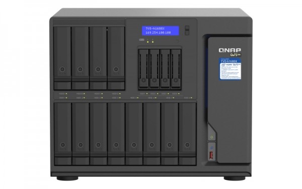 QNAP TVS-h1688X-W1250-128G QNAP RAM 16-Bay 12TB Bundle mit 6x 2TB Red Pro WD2002FFSX