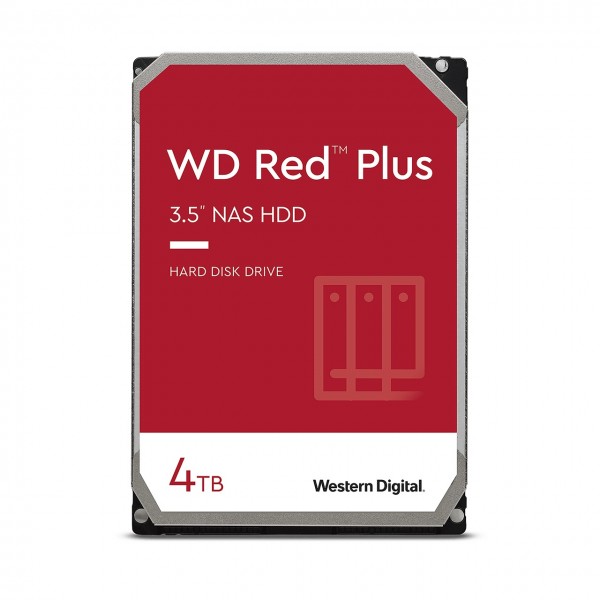 4000GB WD Red Plus, SATA 6Gb/s (WD40EFZX)