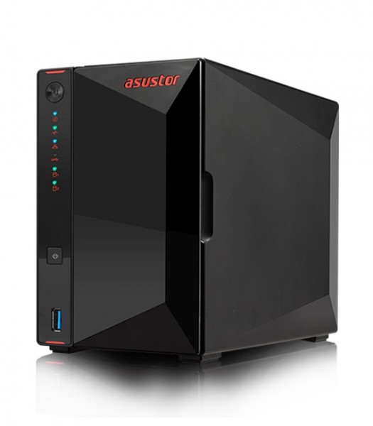 Asustor AS5202T 2-Bay 16TB Bundle mit 2x 8TB Red Plus WD80EFZZ