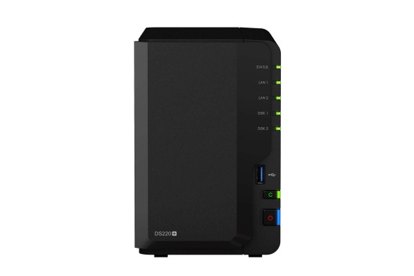 Synology DS220+ 2-Bay 4TB Bundle mit 2x 2TB Red Plus WD20EFZX