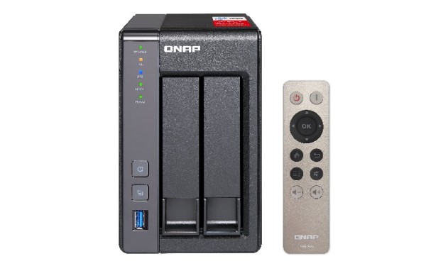 Qnap TS-251+-2G 2-Bay 20TB Bundle mit 2x 10TB Red Pro WD102KFBX